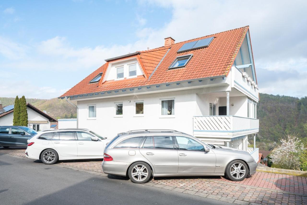 Harmony: Edersee Apartment - Sperrmauer - Lounge Kültér fotó