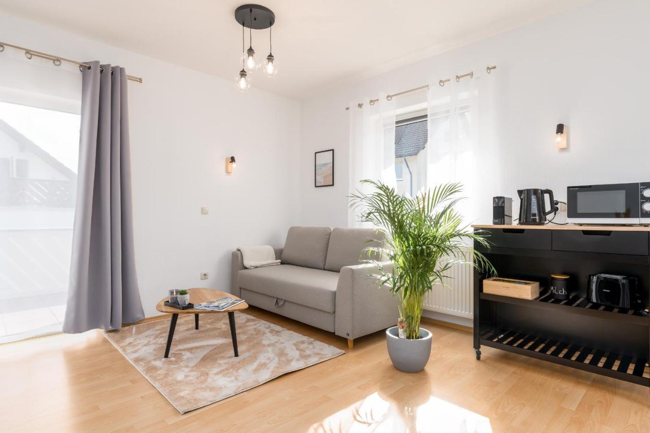 Harmony: Edersee Apartment - Sperrmauer - Lounge Kültér fotó